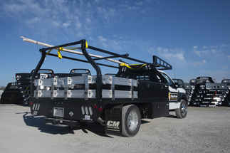 AS IS CM 9.3 x 97 CB Flatbed Truck Bed